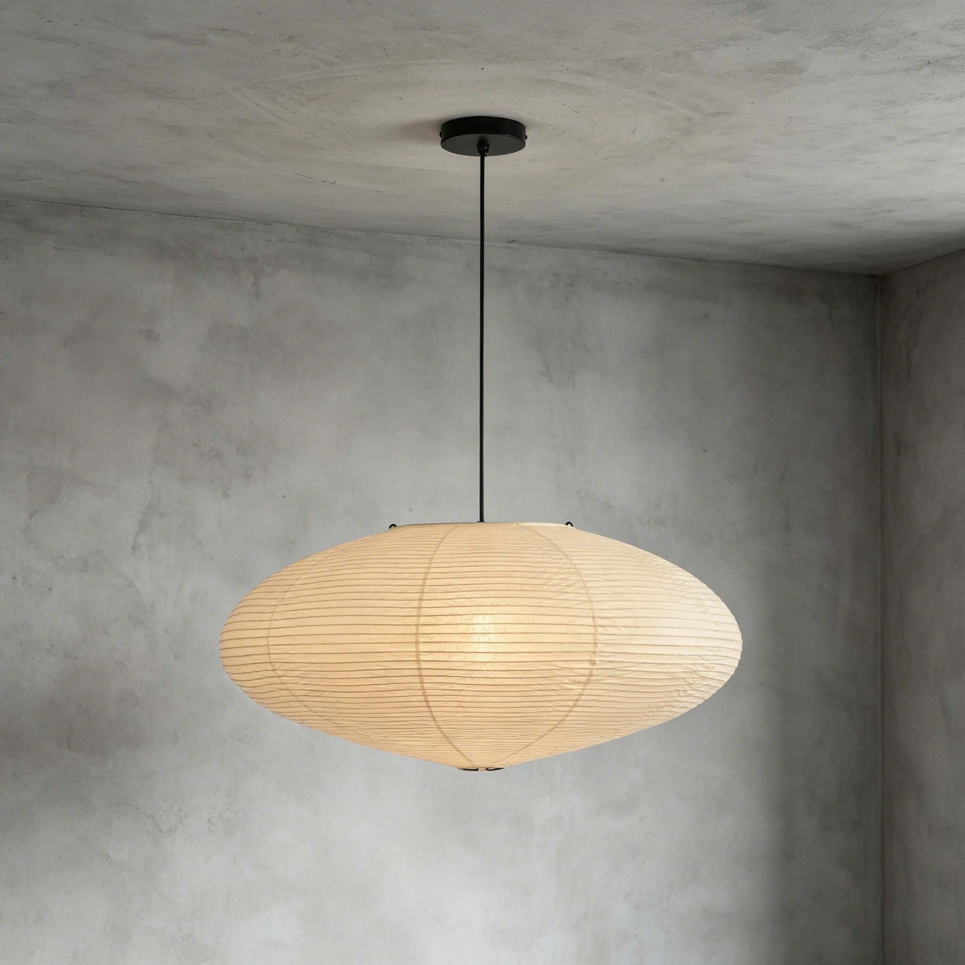 Washi Paper Saucer Pendant