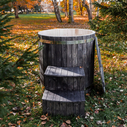 Nordic Chill Barrel – Cold Plunge Tub - Nuovo Luxury - Ice Bath