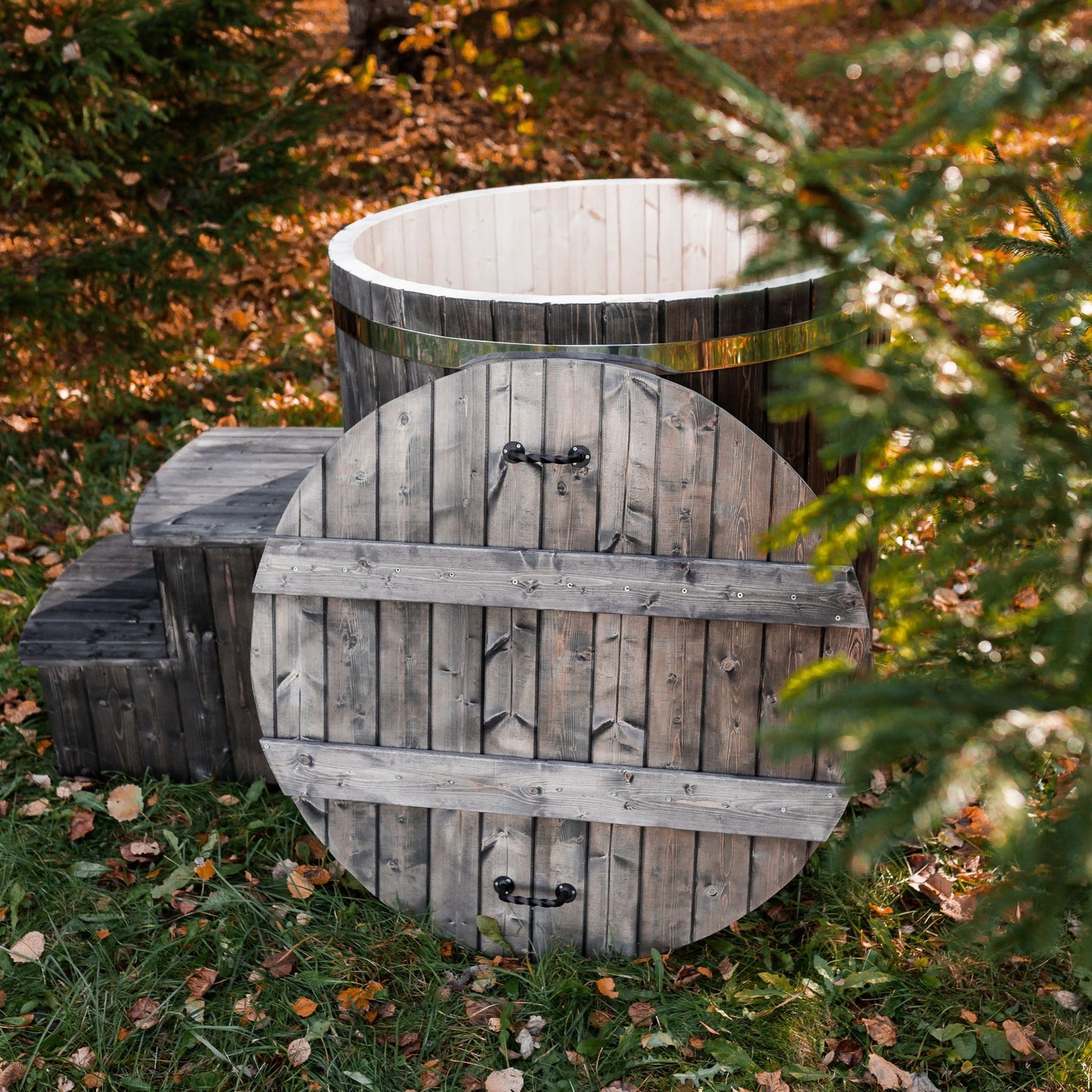 Nordic Chill Barrel – Cold Plunge Tub - Nuovo Luxury - Ice Bath