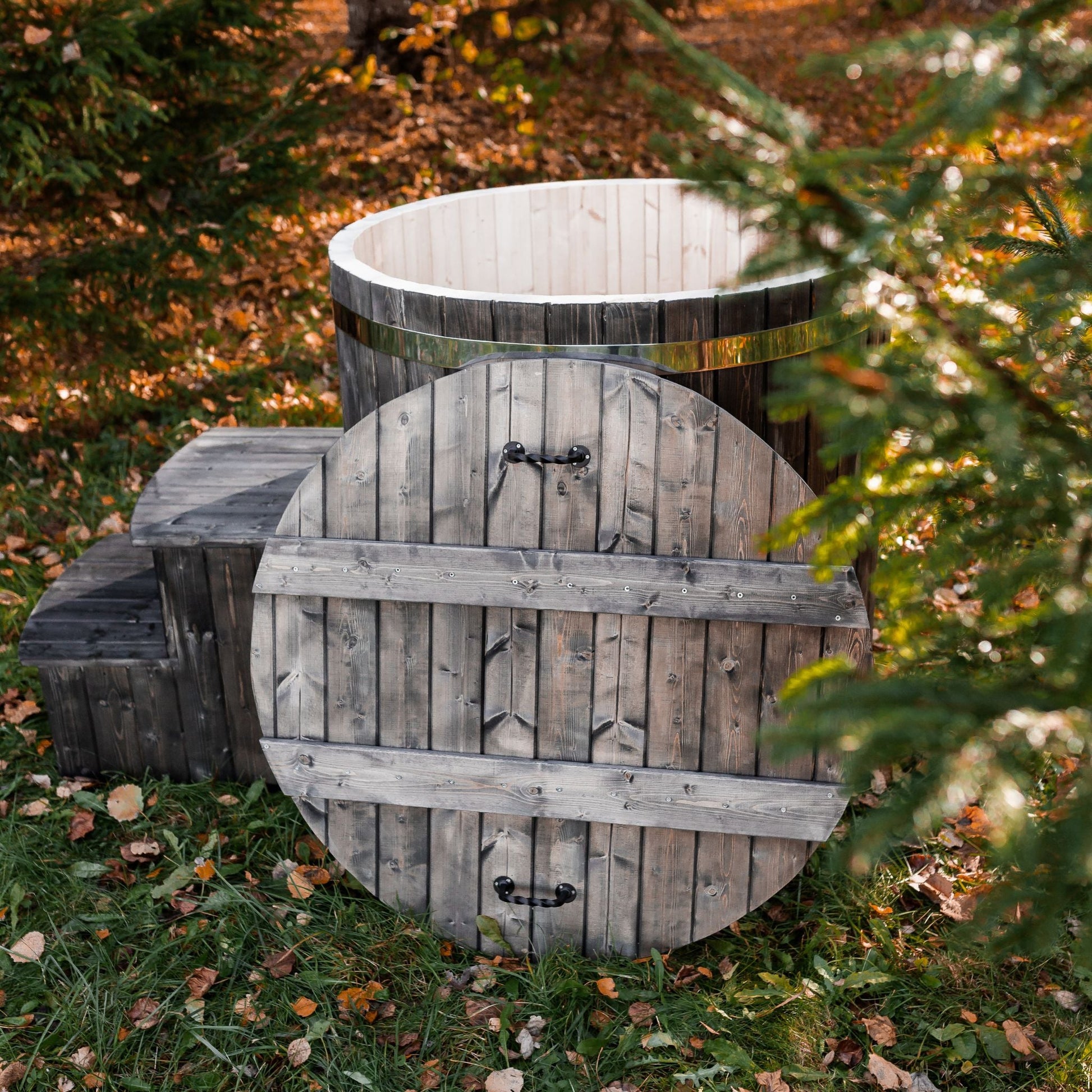 Nordic Chill Barrel – Cold Plunge Tub - Nuovo Luxury - Ice Bath