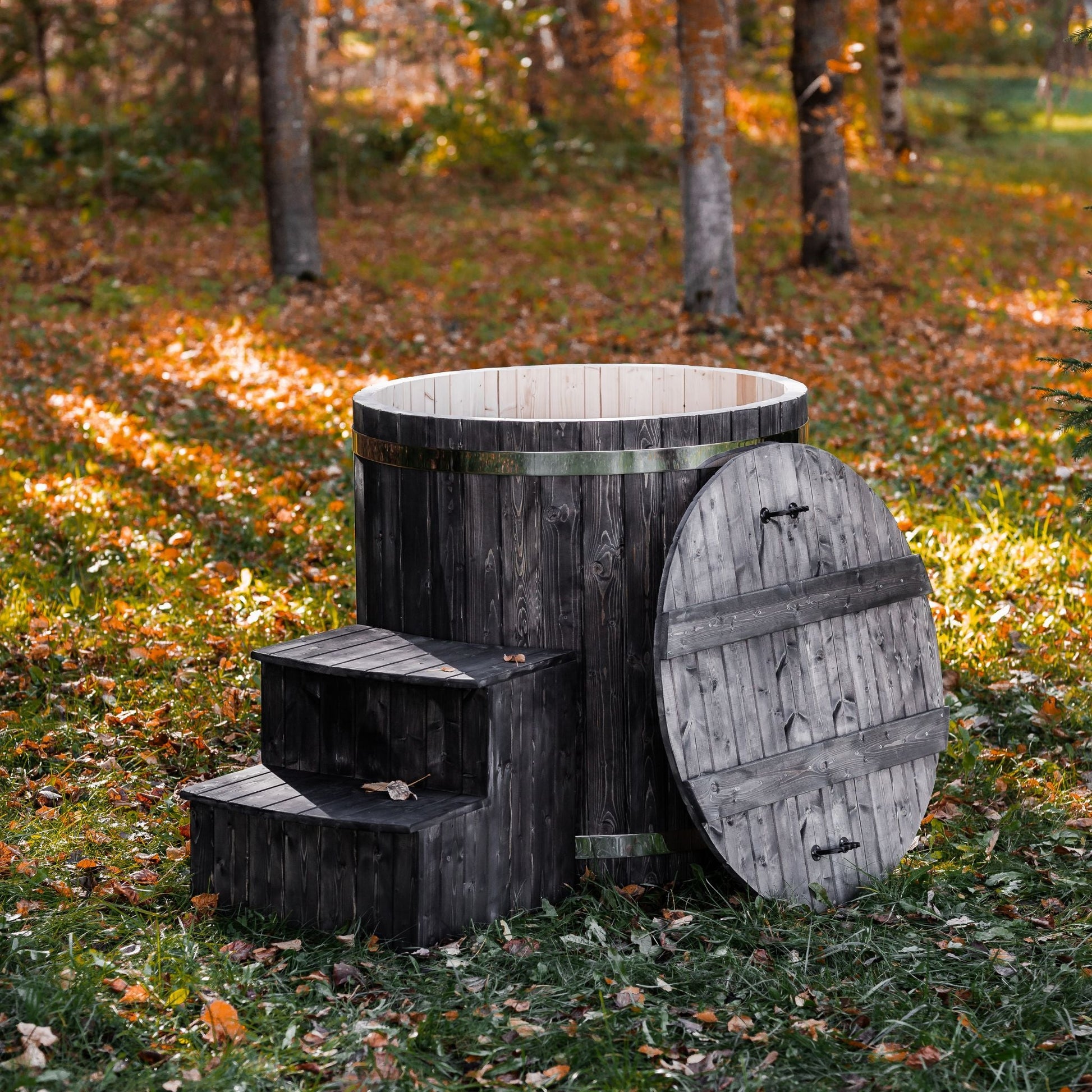 Nordic Chill Barrel – Cold Plunge Tub - Nuovo Luxury - Ice Bath