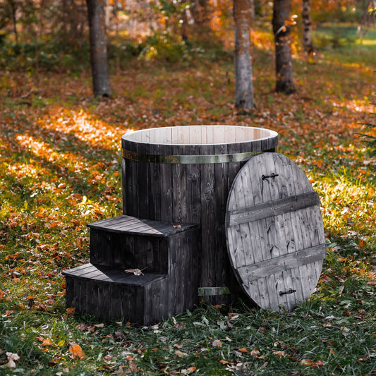 Nordic Chill Barrel – Cold Plunge Tub - Nuovo Luxury - Ice Bath