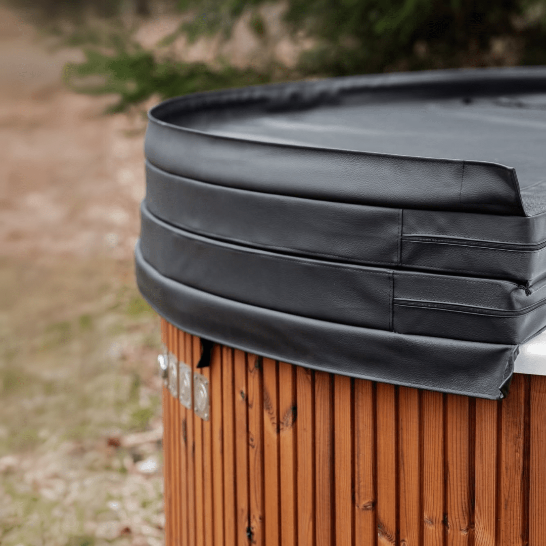 Nordic Glow Wood - Fired Hot Tub (External Heater) - Nuovo Luxury - Hot Tub