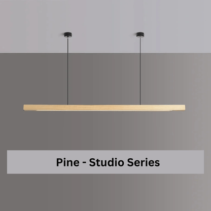 American walnut pendant wood grain close-up, rich dark timber texture