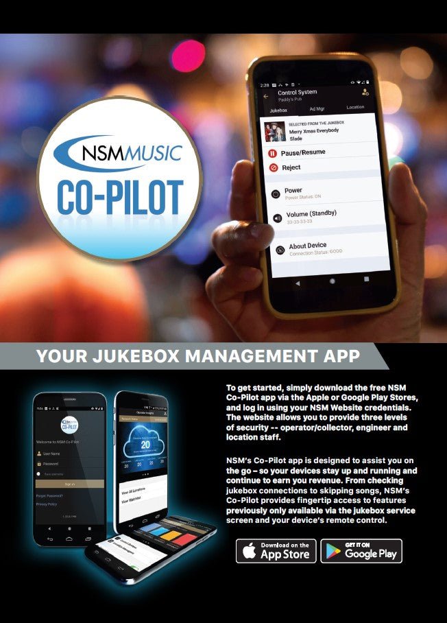 NSM Curve Digital Jukebox - Nuovo Luxury - Digital Jukebox