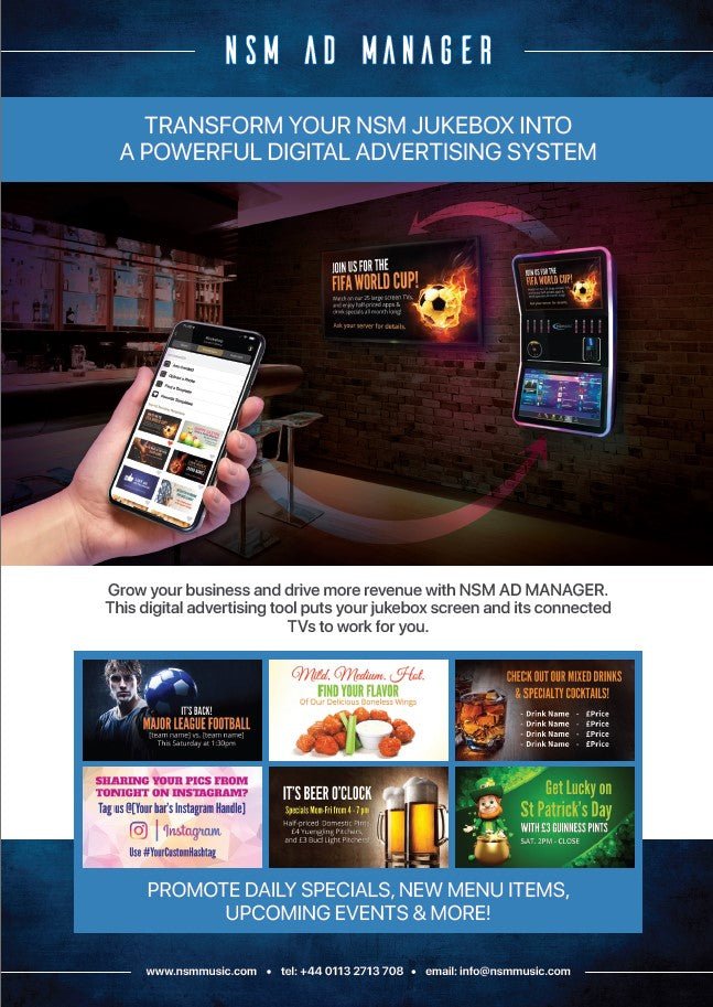 NSM Lightning Digital Jukebox - Nuovo Luxury - Digital Jukebox