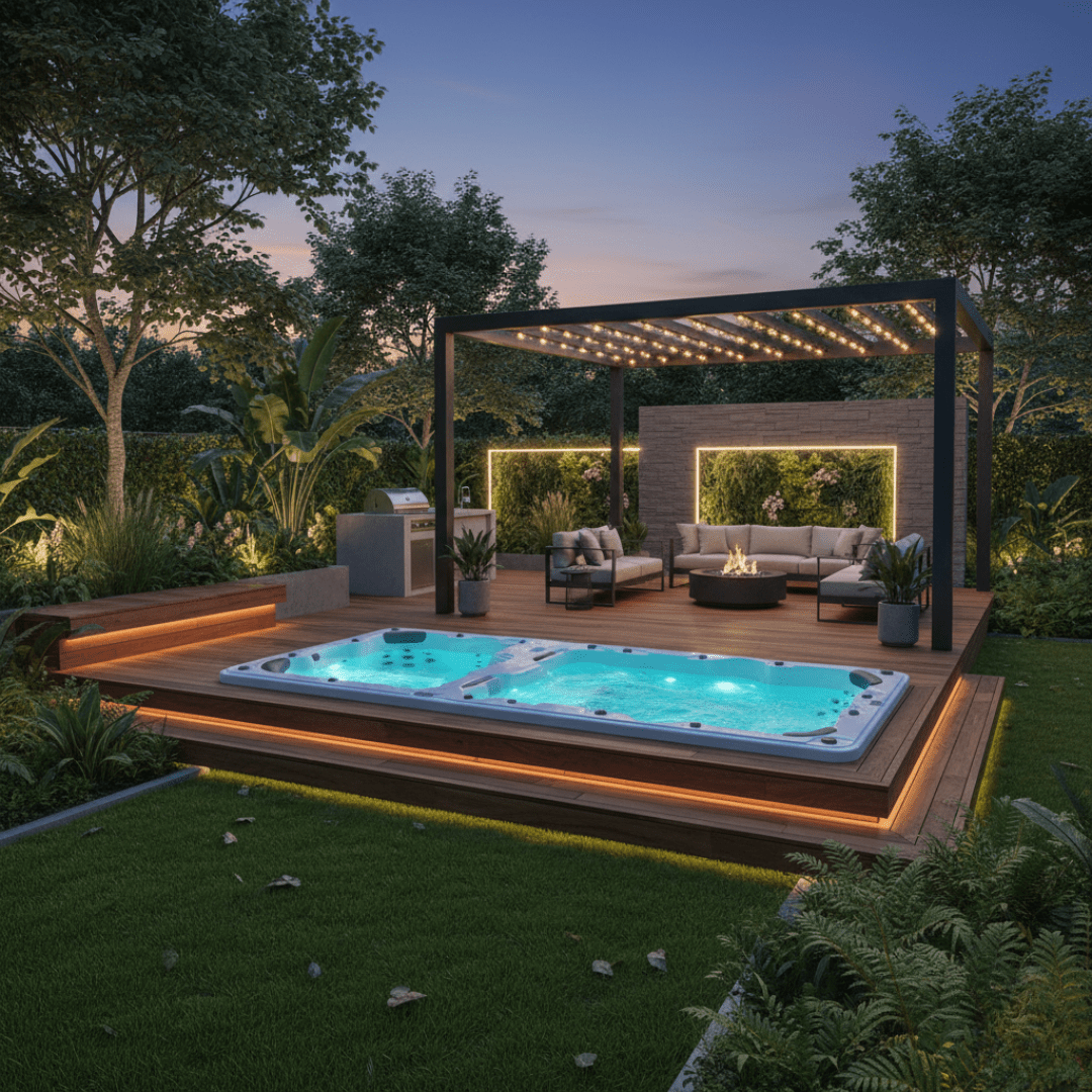 Nuovo Swim XL 19ft Swim Spa | Extended Swim Lane | £21,999 | Nuovo