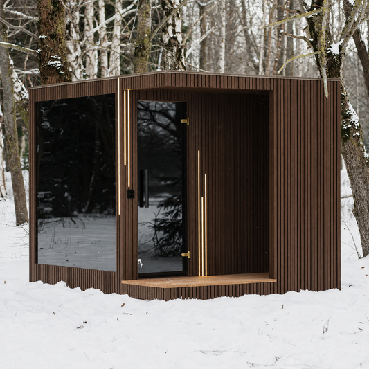ODIN Outdoor Sauna With Shower