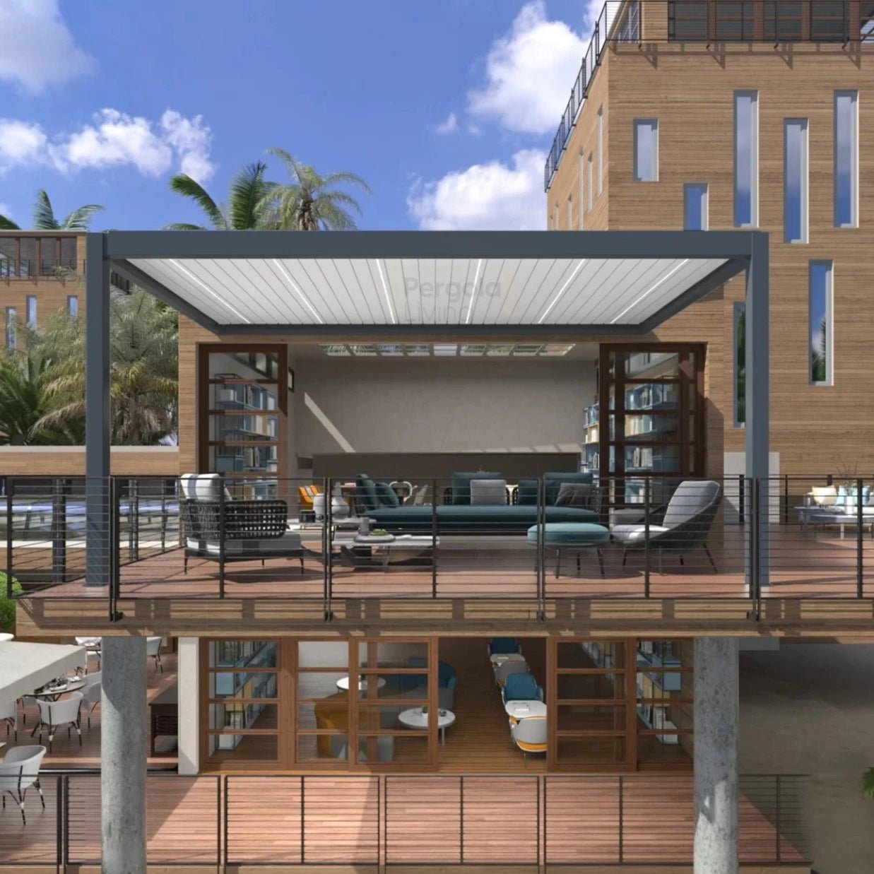 PergoSpace Pergola - Nuovo Luxury - Pergolas