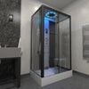 Insignia Platinum Steam Shower 1050x850mm - Black Frame