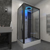 Insignia Platinum Steam Shower 1050x850mm - Black Frame