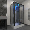 Insignia Platinum Steam Shower 1050x850mm - Black Frame