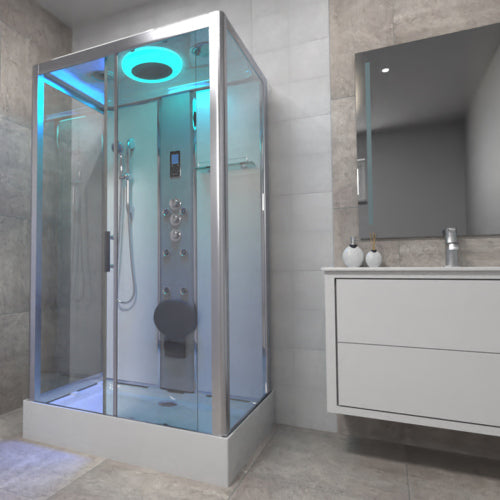 Insignia Premium Shower Cabin 1050x850mm - Chrome Frame