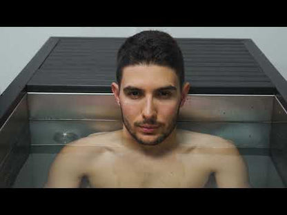 Chill Tubs Lite ice bath in action featuring cold water therapy