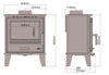 Saltfire Classic Multi - Fuel Eco Stove - Nuovo Luxury - Wood Stoves