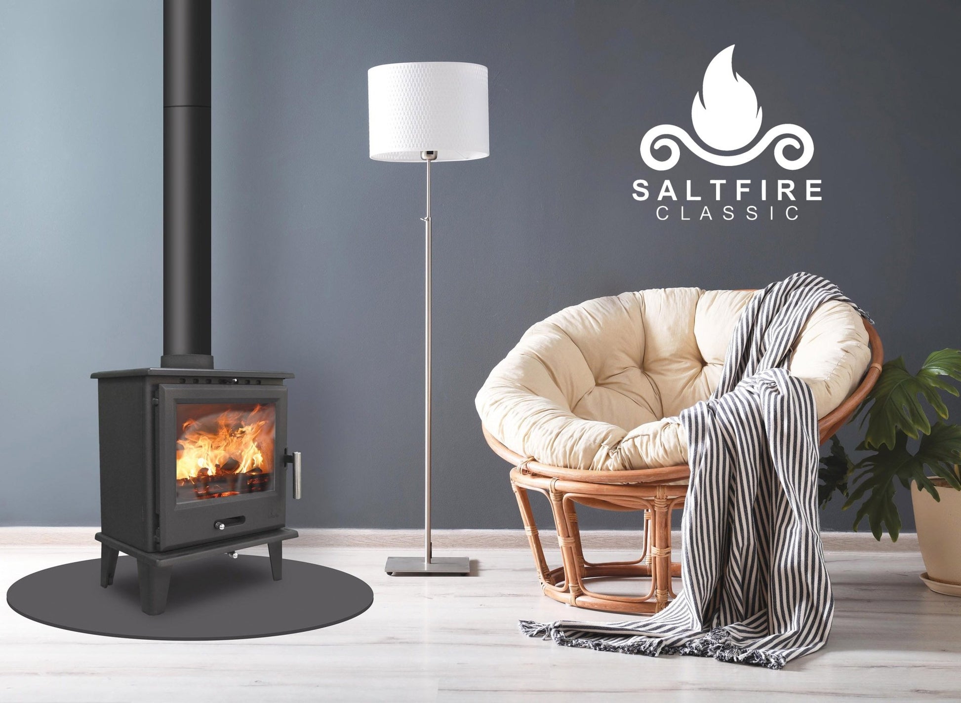 Saltfire Classic Multi - Fuel Eco Stove - Nuovo Luxury - Wood Stoves