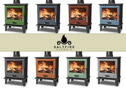 Saltfire Classic Multi - Fuel Eco Stove - Nuovo Luxury - Wood Stoves