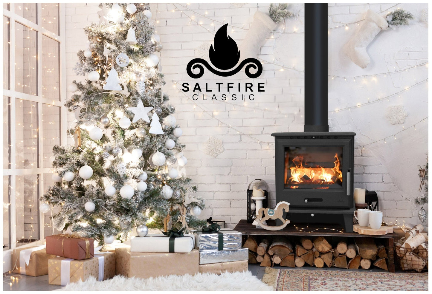 Saltfire Classic Multi - Fuel Eco Stove - Nuovo Luxury - Wood Stoves