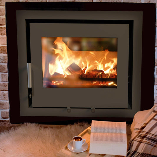 Saltfire CS7 Multi - Fuel Cassette Stove - Nuovo Luxury - Wood Stoves