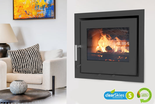 Saltfire CS7 Multi - Fuel Cassette Stove - Nuovo Luxury - Wood Stoves