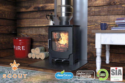 Saltfire Scout Multi - fuel / Wood Burning Stove - Nuovo Luxury - Wood Stoves