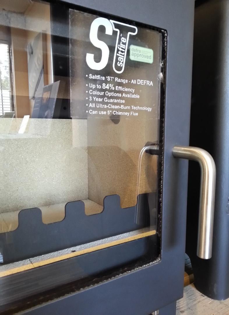 Saltfire ST1 Vision Wood Burning Stove - Nuovo Luxury - Wood Stoves