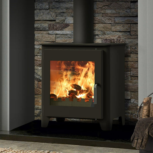 Saltfire ST1 Vision Wood Burning Stove - Nuovo Luxury - Wood Stoves