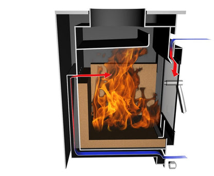 Saltfire ST1 Wood Burning Stove - Nuovo Luxury - Wood Stoves