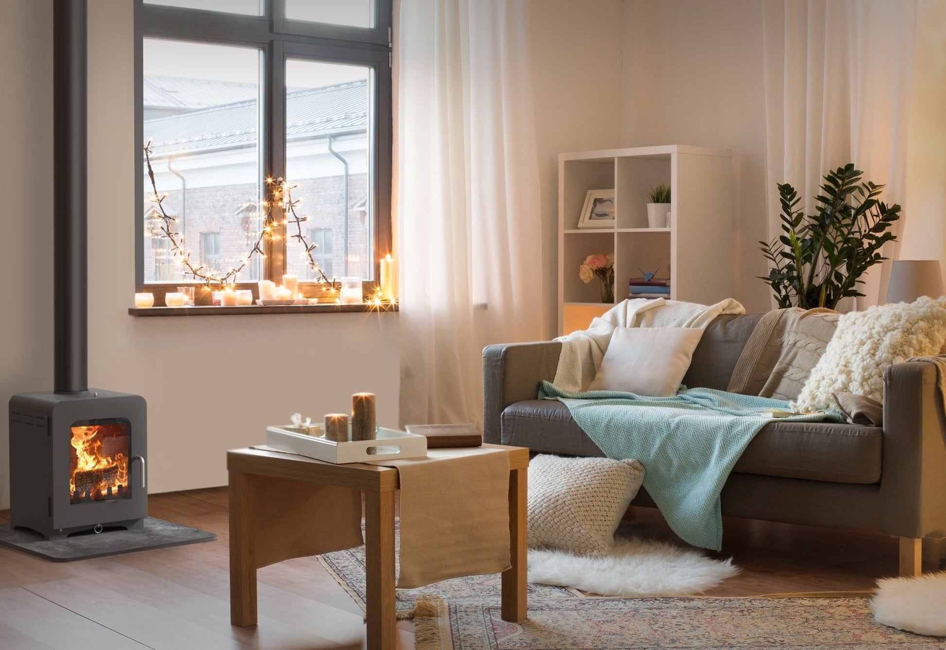 Saltfire ST2 Multi - Fuel / Wood Burning Stove - Nuovo Luxury - Wood Stoves