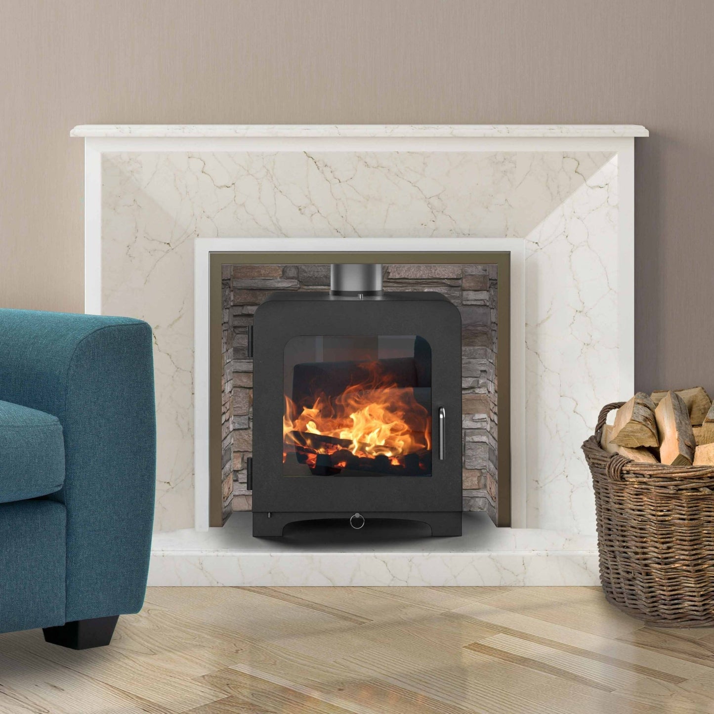 Saltfire ST4 Multifuel / Wood Burning Stove - Nuovo Luxury - Wood Stoves