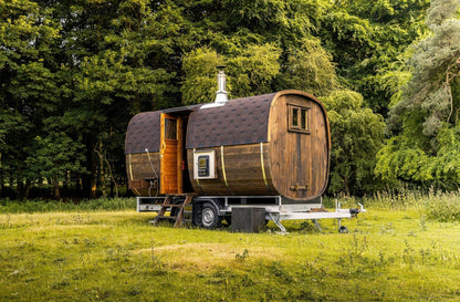 Sauna On Trailer Bespoke & Custom Options Available - Nuovo Luxury - Mobile Sauna