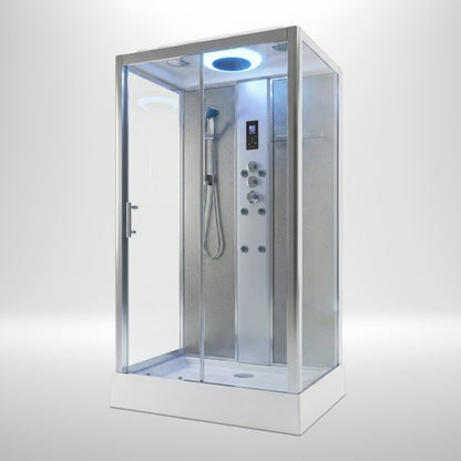 Insignia Premium Shower Cabin 1050x850mm - Chrome Frame