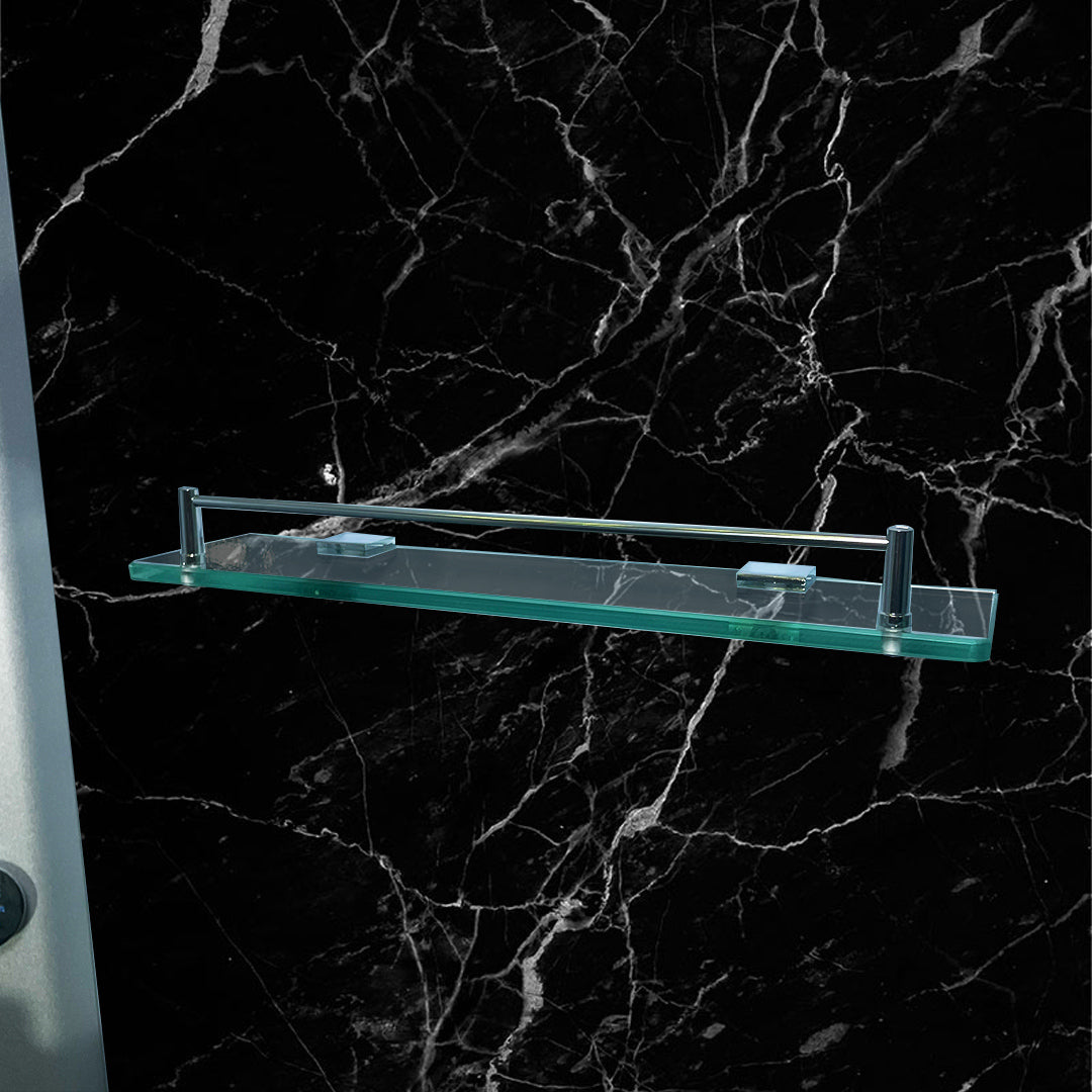 Insignia Rectangular Steam Shower - Black Marble