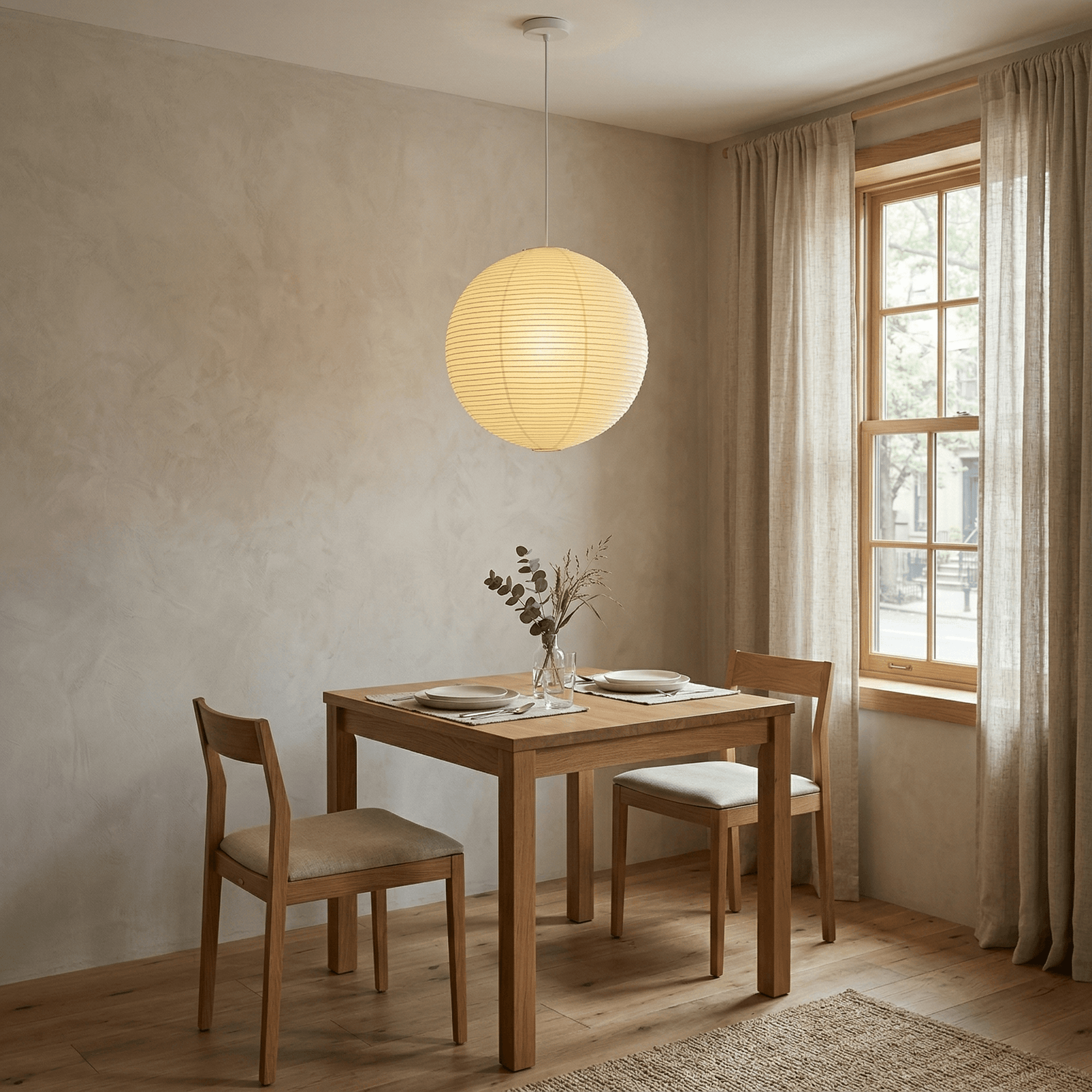 Sfera Washi Paper Globe Pendant