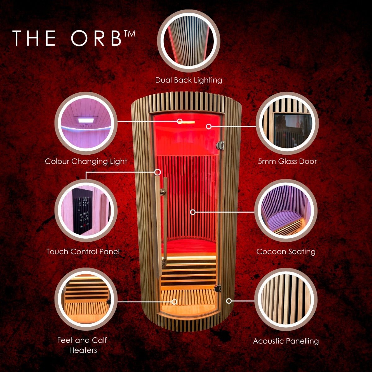 The Orb™ Infrared Sauna - Nuovo Luxury - Infrared Sauna