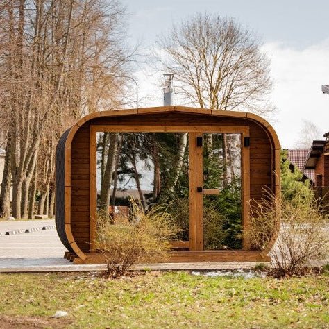 The Sanctuary Outdoor Finnish Sauna - Nuovo Luxury - Outdoor Sauna
