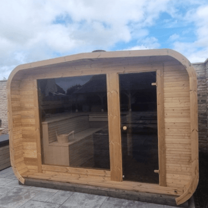 The Sanctuary Outdoor Finnish Sauna - Nuovo Luxury - Outdoor Sauna