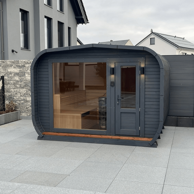 The Sanctuary Outdoor Finnish Sauna - Nuovo Luxury - Outdoor Sauna