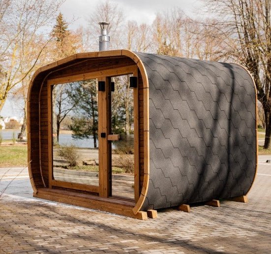 The Sanctuary Outdoor Finnish Sauna - Nuovo Luxury - Outdoor Sauna