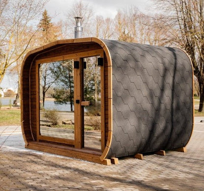 The Sanctuary Outdoor Finnish Sauna - Nuovo Luxury - Outdoor Sauna