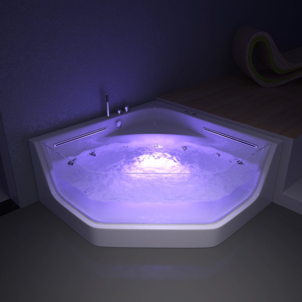 Tuscany 2 Person Whirlpool Bathtub - Nuovo Luxury - Whirlpool Bathtub