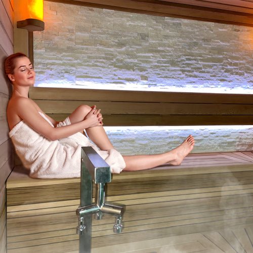 Ultimate 6 to 8 - Person Traditional Garden Sauna Cedar Wood - Nuovo Luxury - Outdoor Sauna