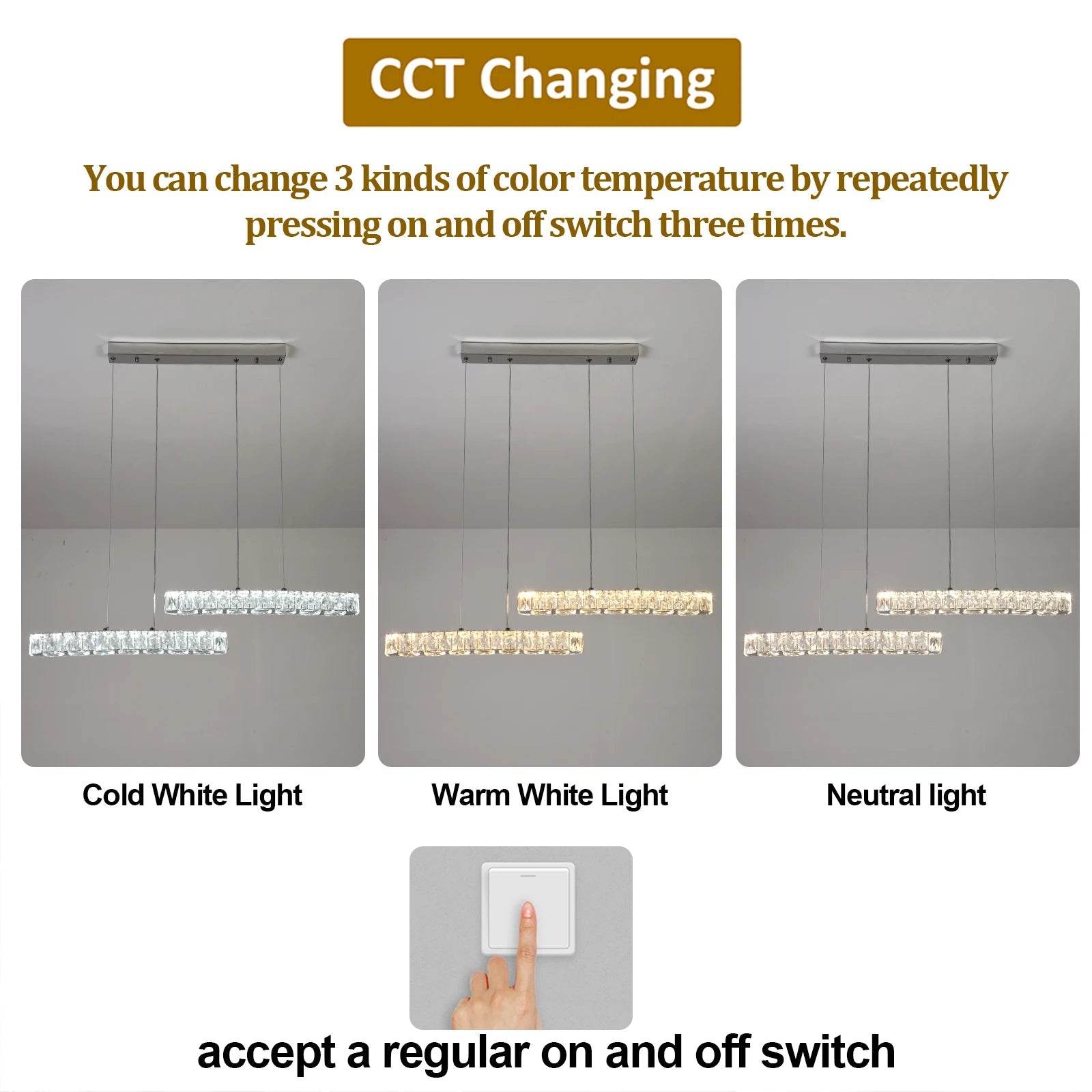 Vienna Signature Crystal Pendant – Modern Linear Ceiling Light - Nuovo Luxury - 