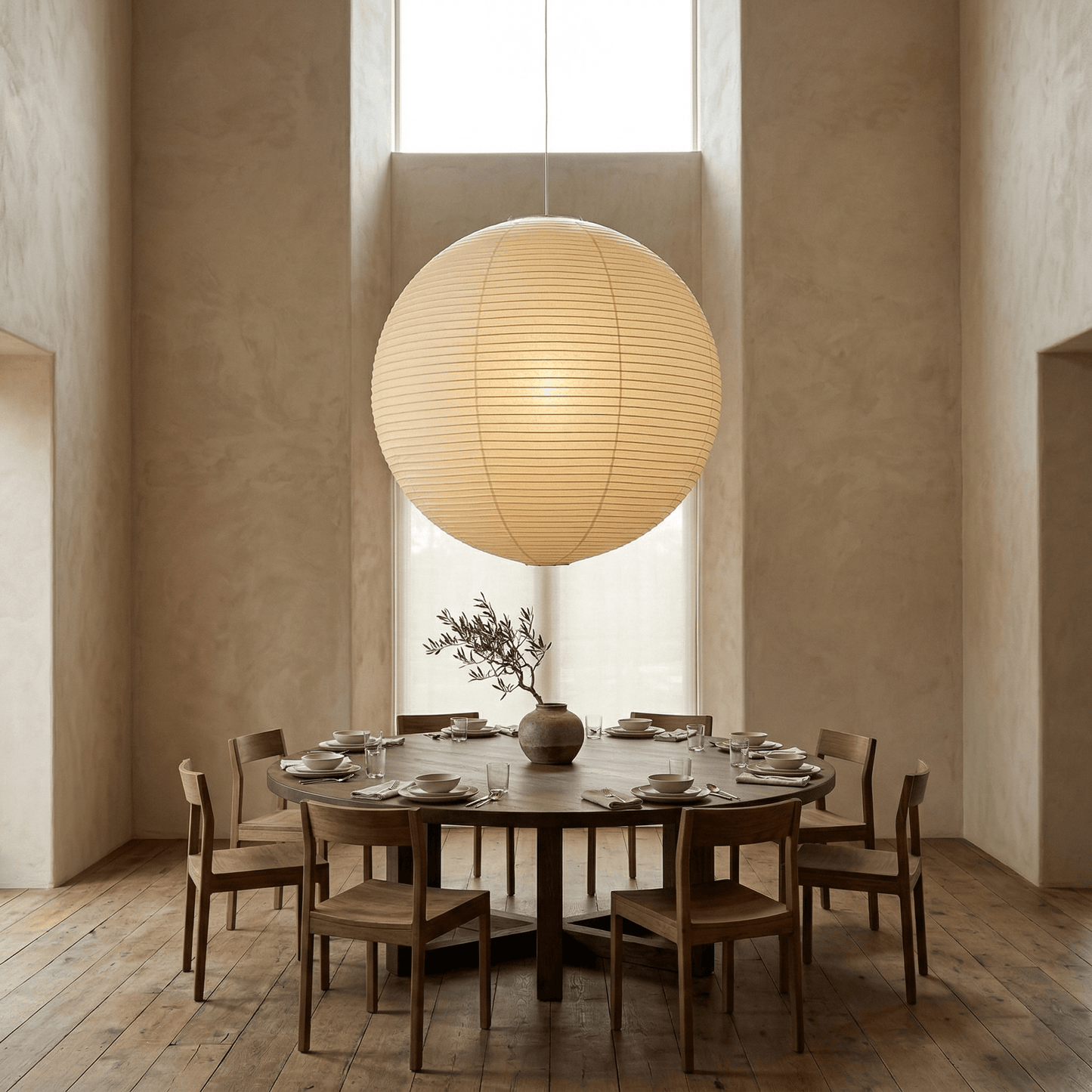Sfera Washi Paper Globe Pendant