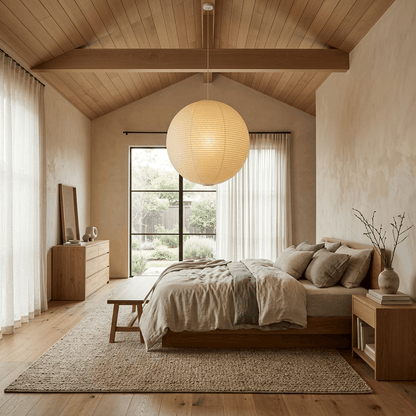 Sfera Washi Paper Globe Pendant