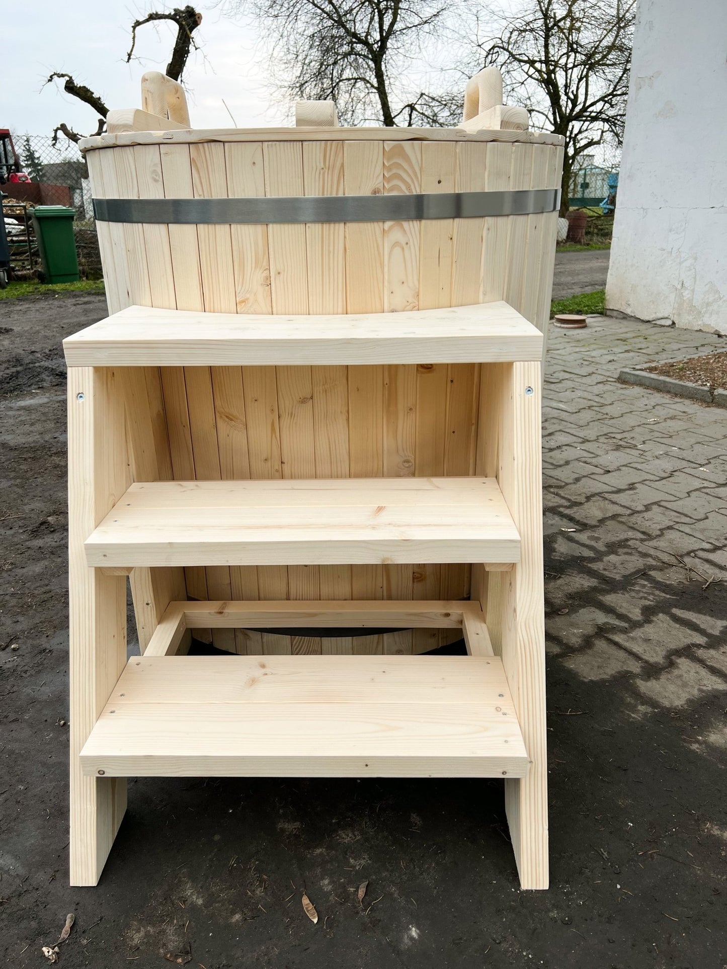 Wooden Barrel Ice Bath 100mm - Nuovo Luxury - Ice Bath