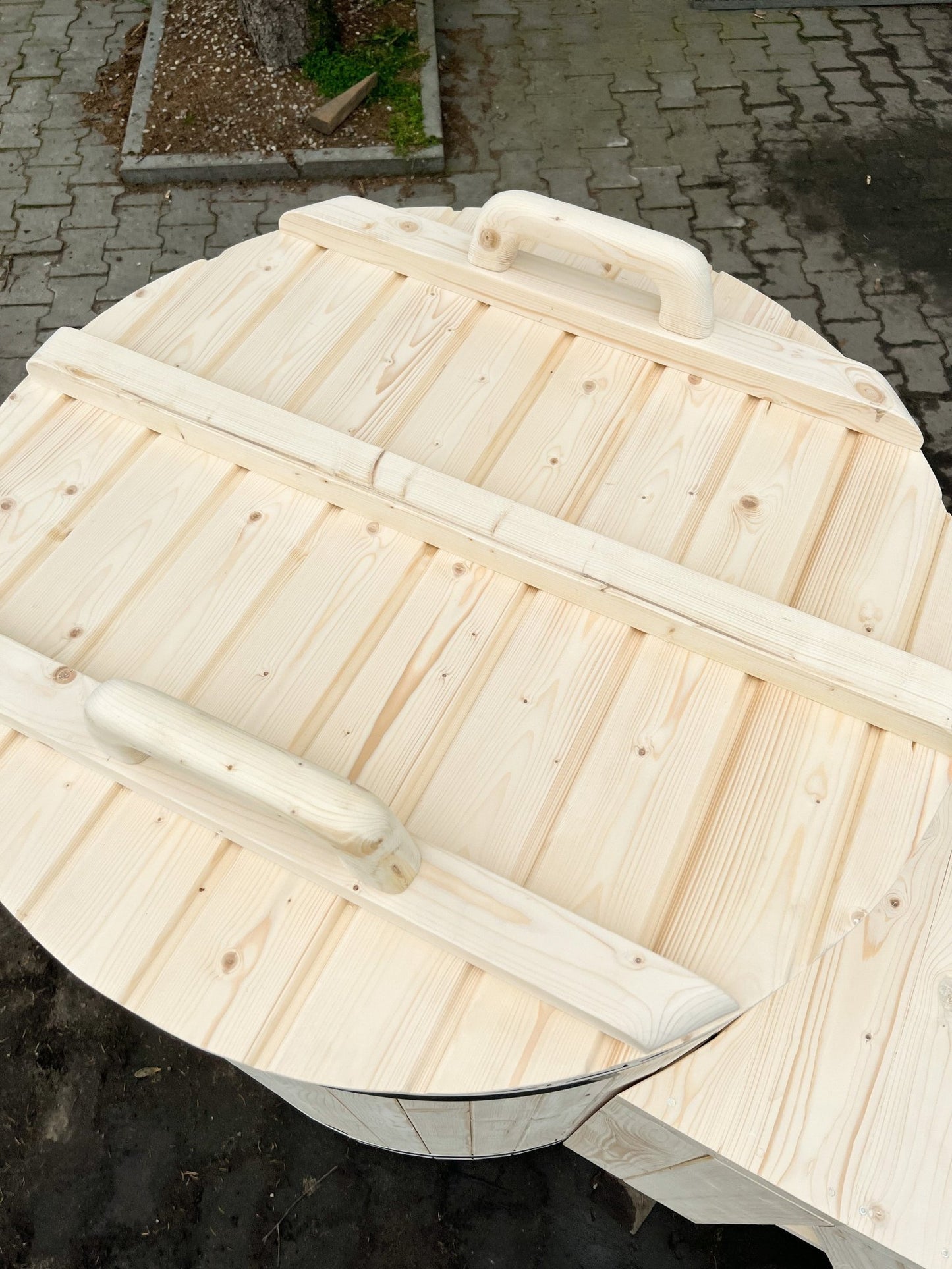 Wooden Barrel Ice Bath 100mm - Nuovo Luxury - Ice Bath