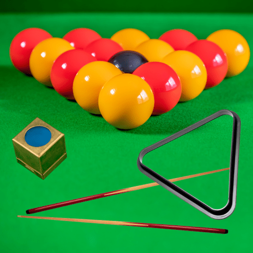 X2 Ash Quality Cues, Pool Balls, Wood Triangle Brush Chalk - Nuovo Luxury - Pool Cue