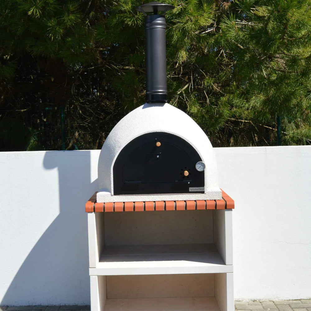 XclusiveDecor Royal Wood Fired Pizza Oven With Stand - Nuovo Luxury