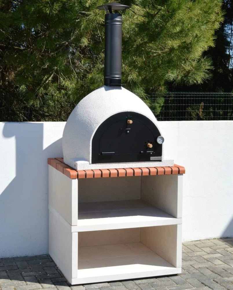 XclusiveDecor Royal Wood Fired Pizza Oven With Stand - Nuovo Luxury